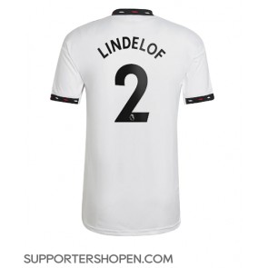 Manchester United Victor Lindelof #2 Borta Matchtröja 2022-23 Kortärmad